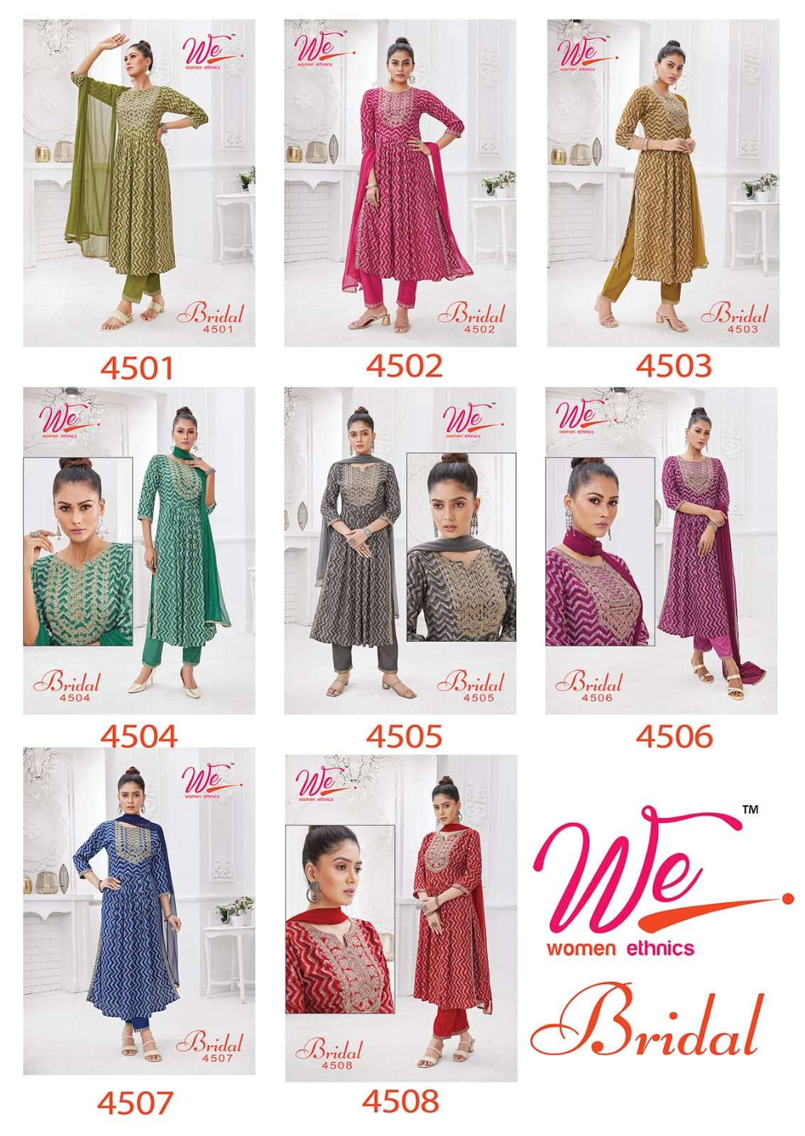 WE BRIDAL Kurti Wholesale catalog