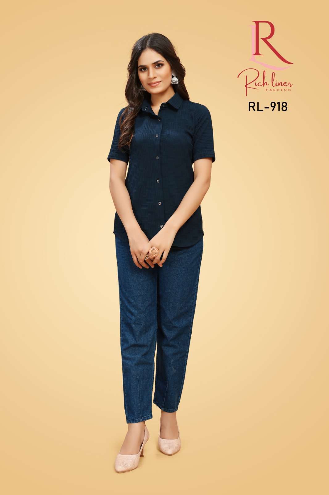 WOMEN VISCOSE COTTON BUBBLE SHIRT Wholesale catalog