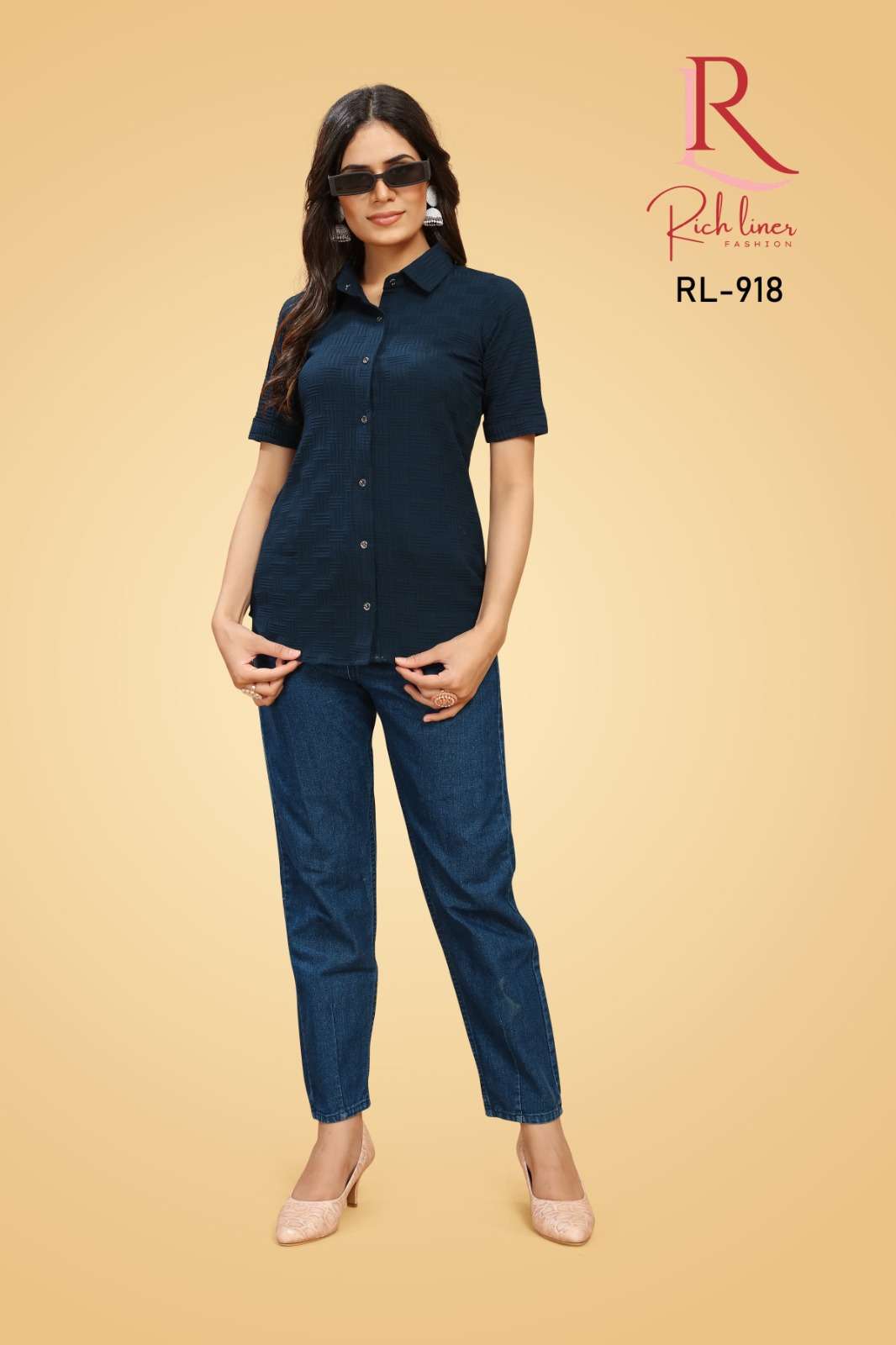 WOMEN VISCOSE COTTON BUBBLE SHIRT Wholesale catalog