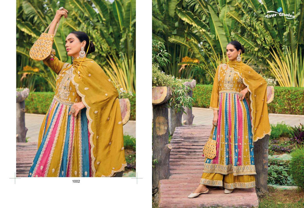 Your Choice Only Chinon Salwar Kameez Wholesale catalog