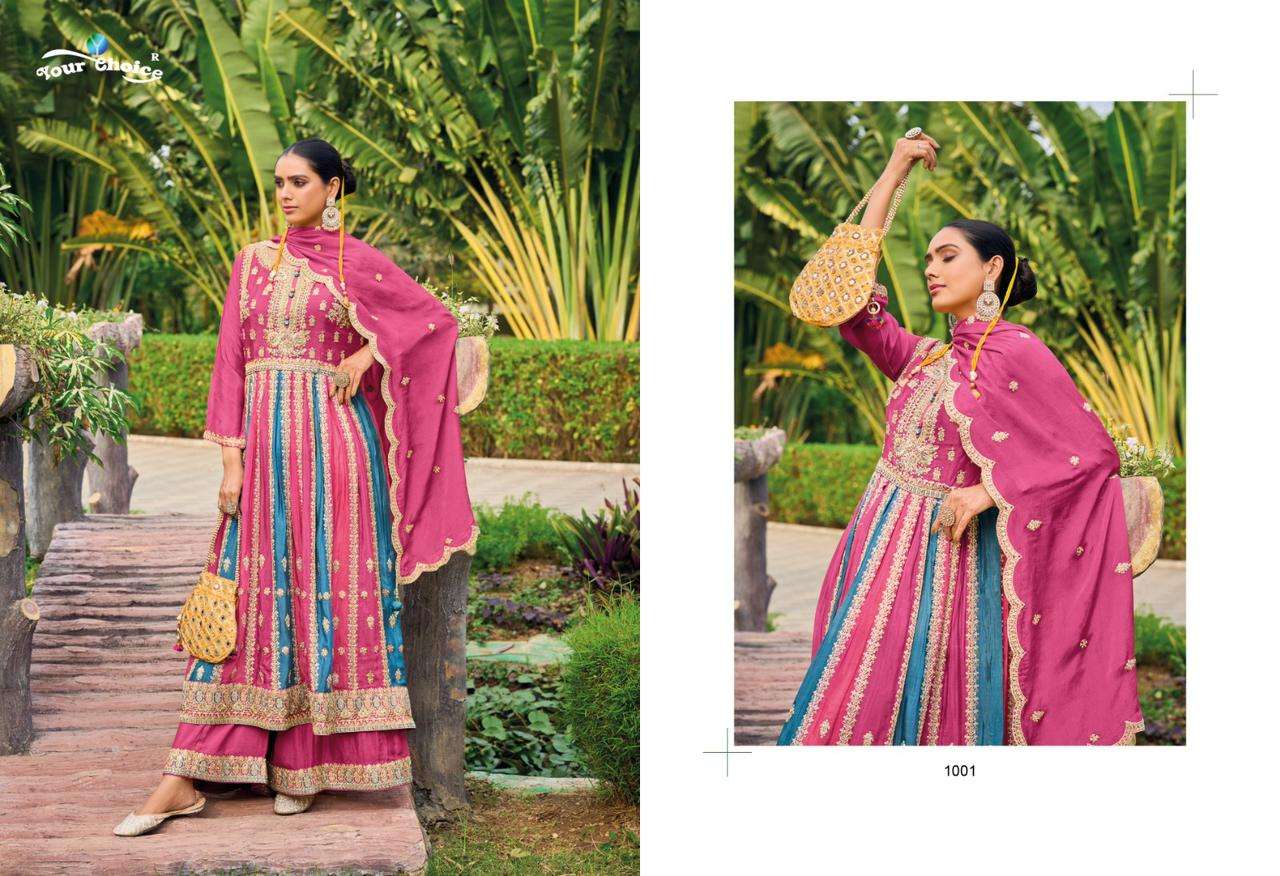 Your Choice Only Chinon Salwar Kameez Wholesale catalog