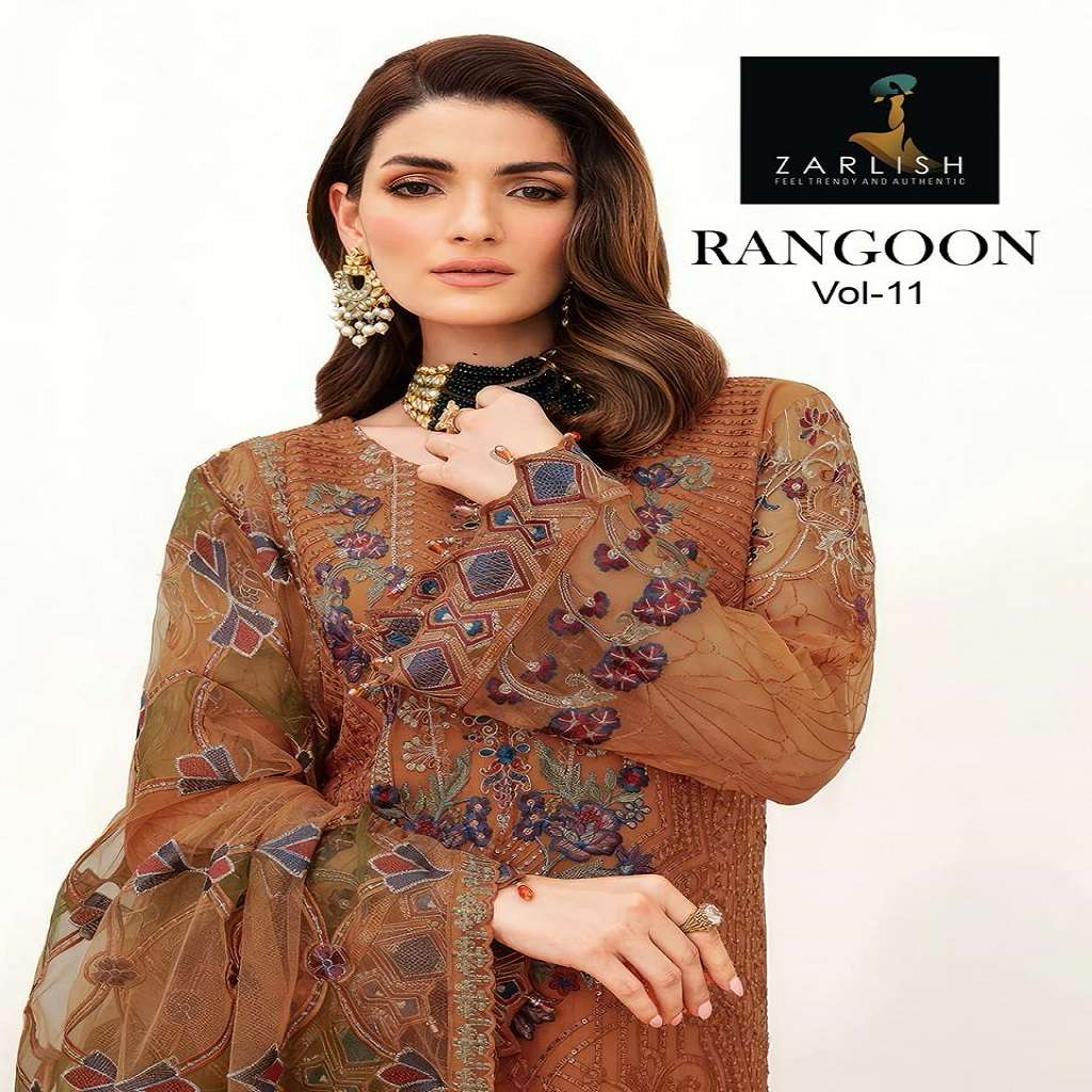 Zarlish Pakistani With And Without Patch Work Suit -Dress Material -Wholesale Catalog