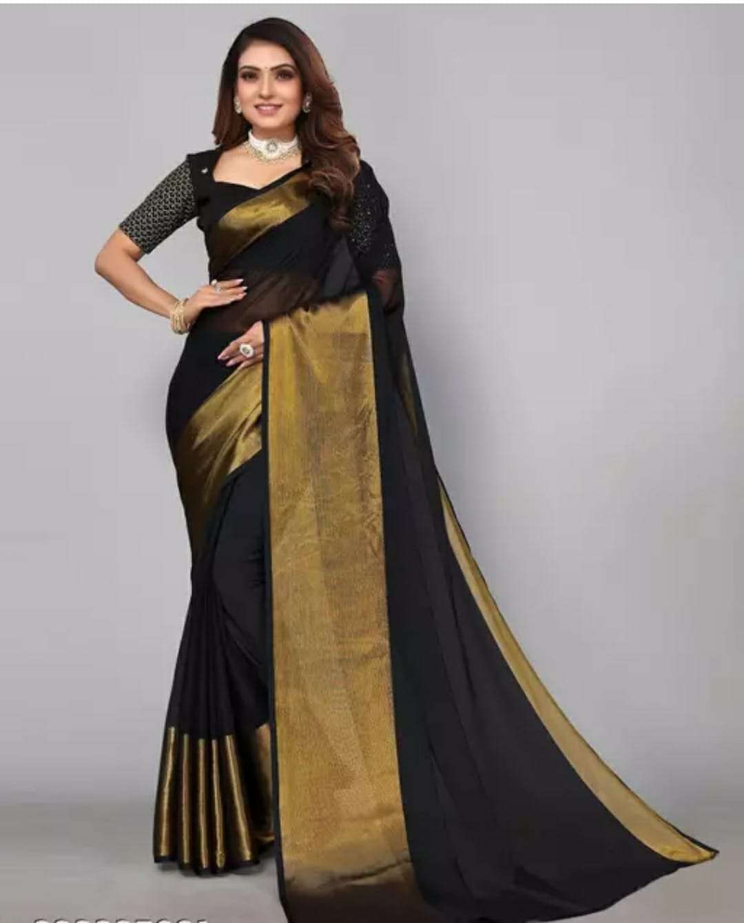 4by11 work Saree Wholesale catalog