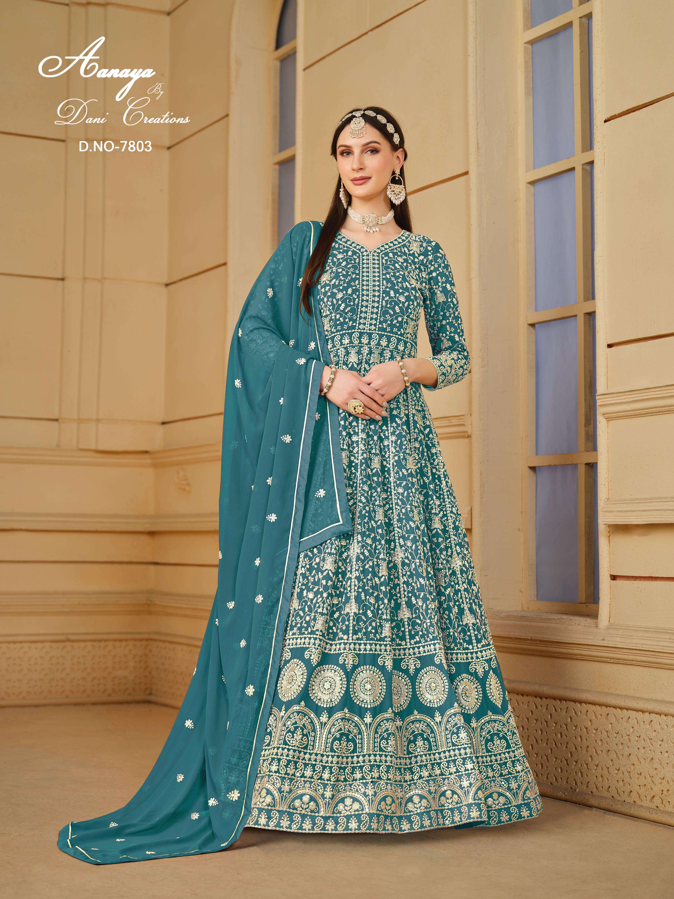 Aanaya Vol 178 Georgette Designer Salwar Kameez Wholesale catalog