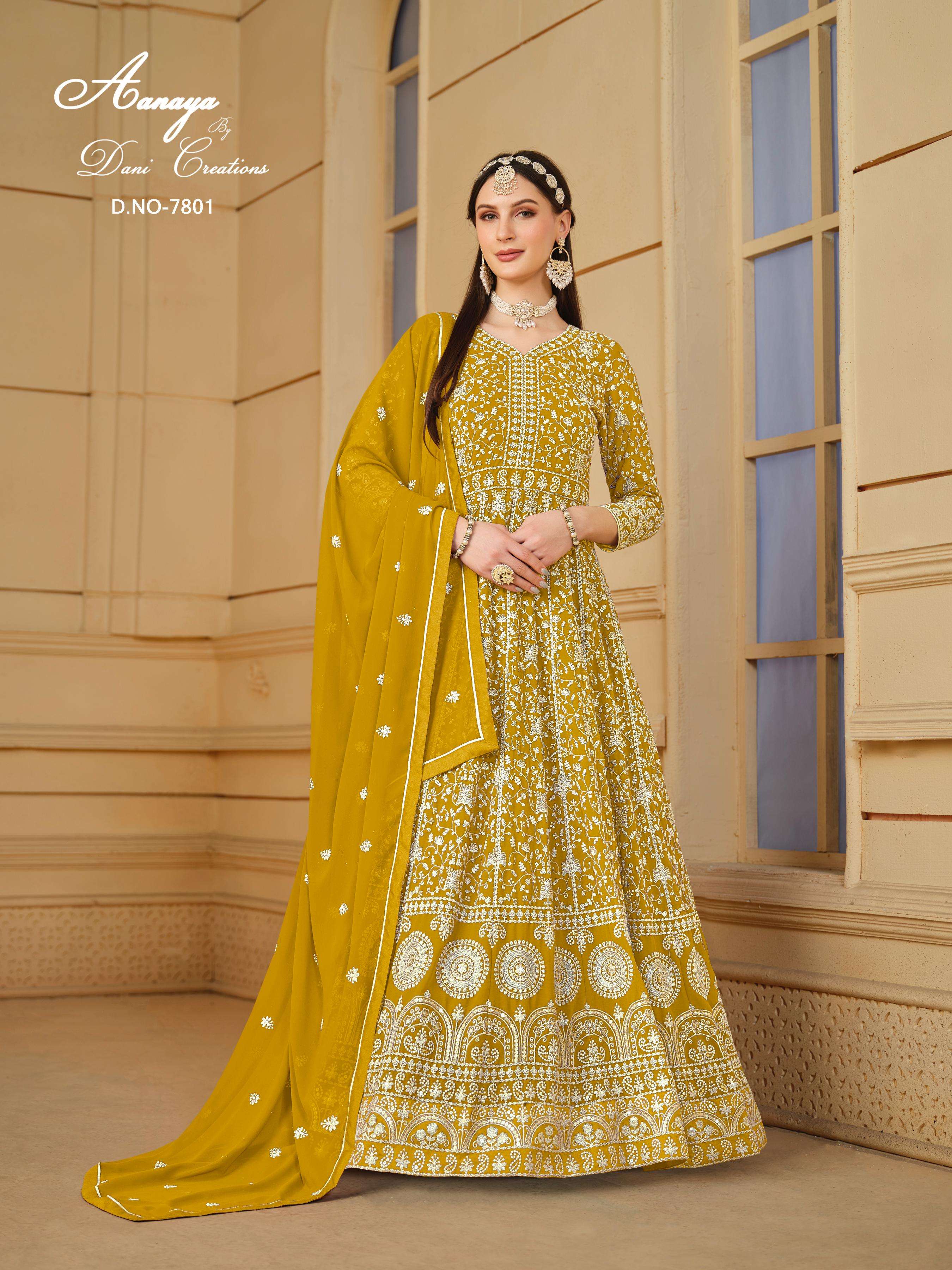 Aanaya Vol 178 Georgette Designer Salwar Kameez Wholesale catalog