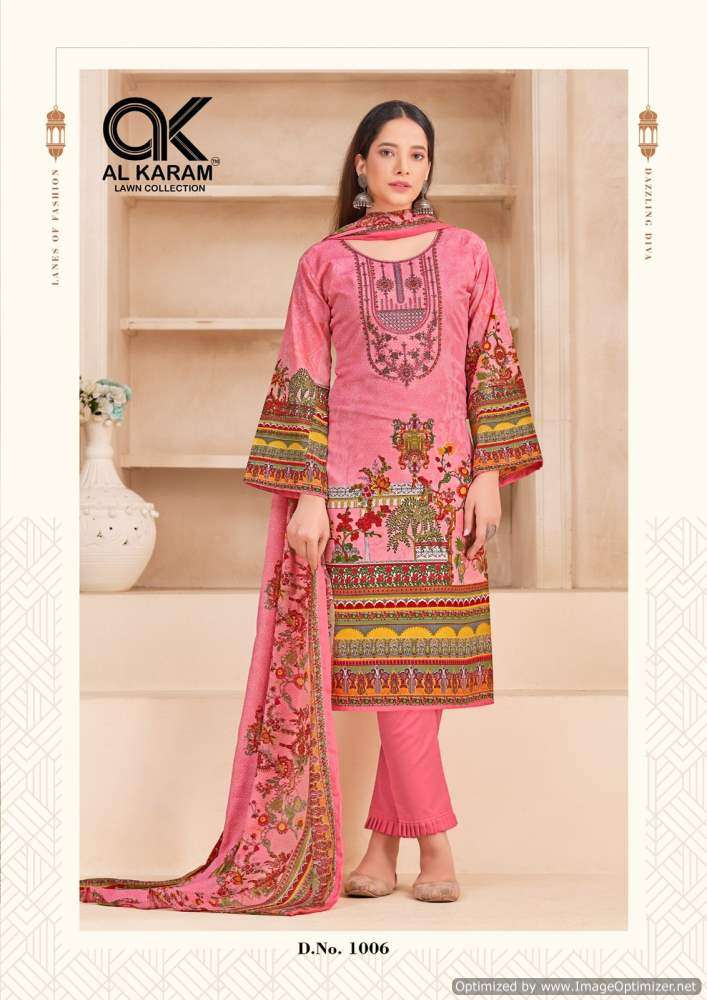 Al Karam Orchid Vol-1 – Dress Material - Wholesale Catalog