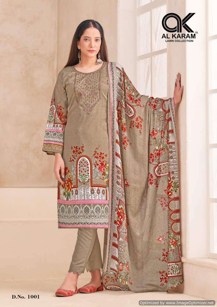 Al Karam Orchid Vol-1 – Dress Material - Wholesale Catalog