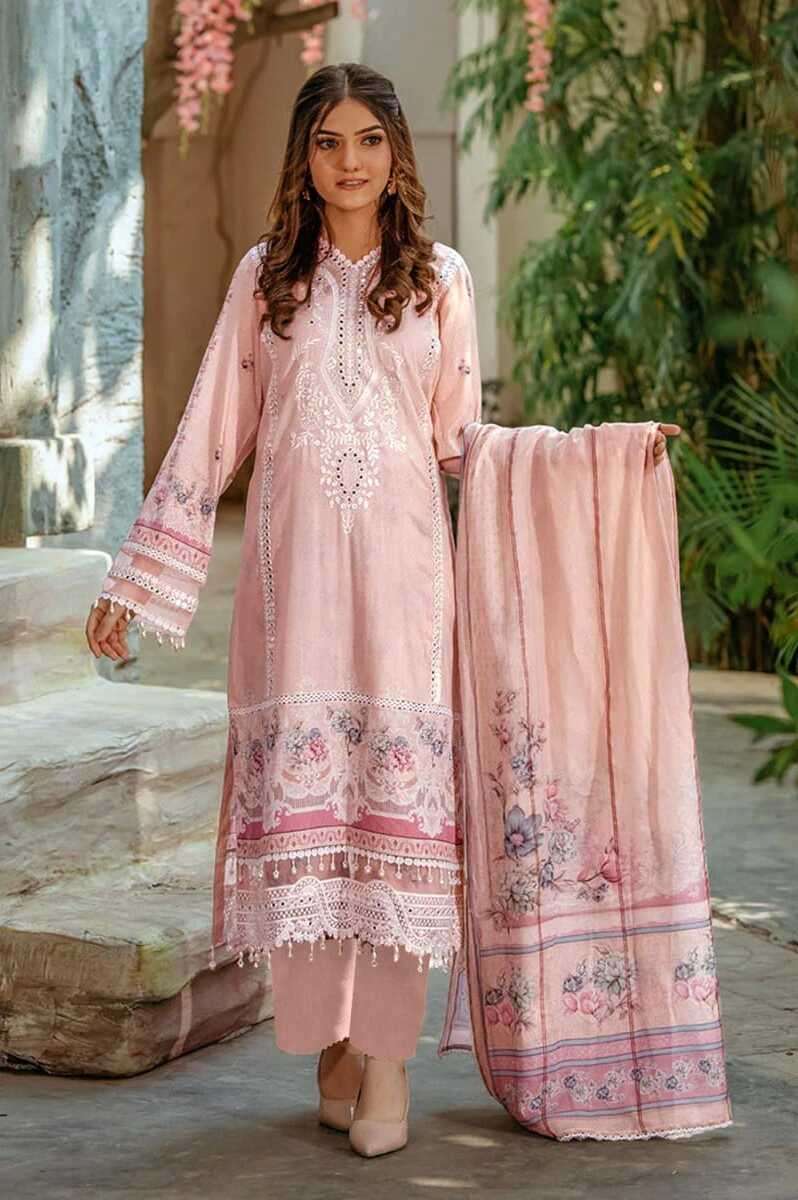 Anamsa 423 Musline Cotton Pakistani Suit wholesale catalog