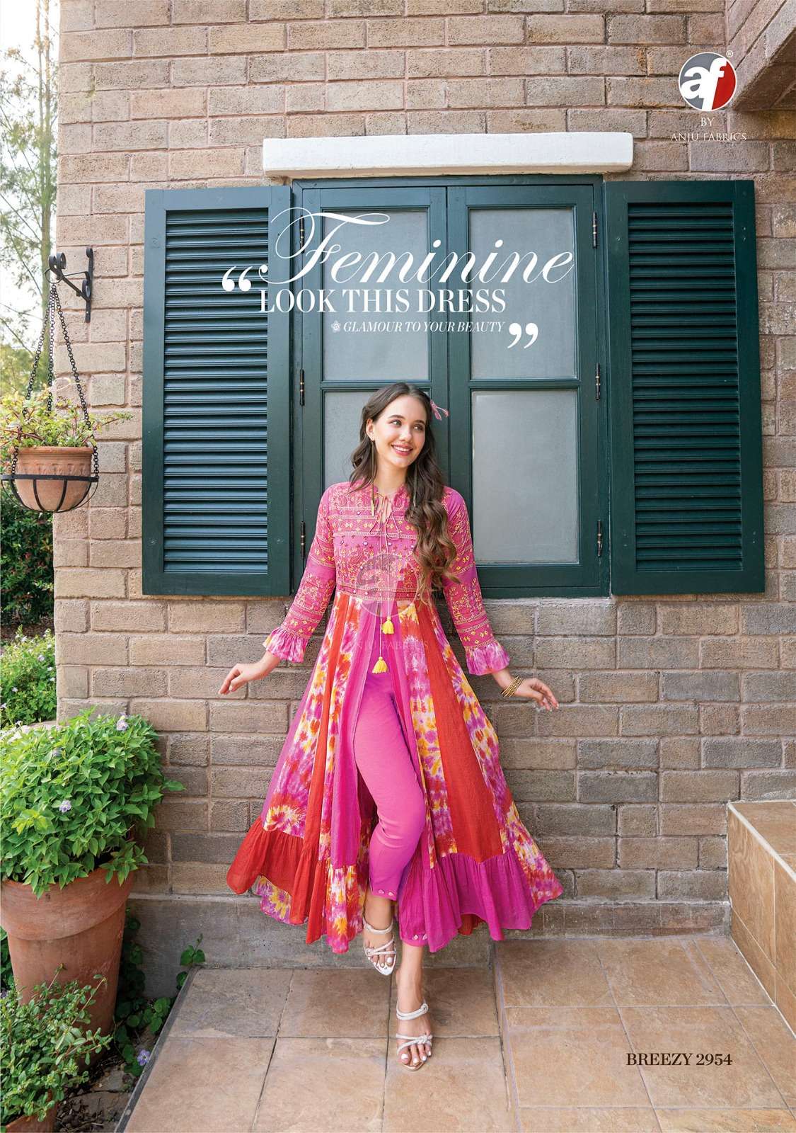 Anju Fabrics Breezy vol -2 Kurti Wholesale catalog