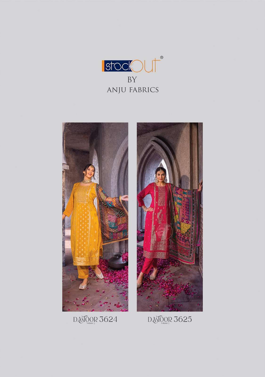 Anju Fabrics Dastoor vol -5 Kurti Wholesale catalog
