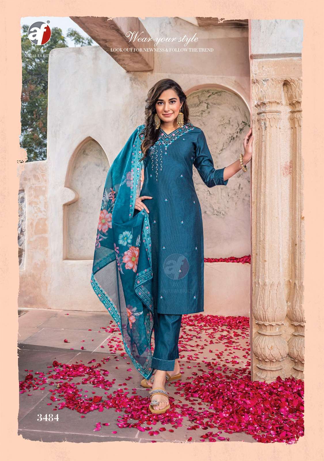 Anju Fabrics Gazal vol -4 Kurti Wholesale catalog