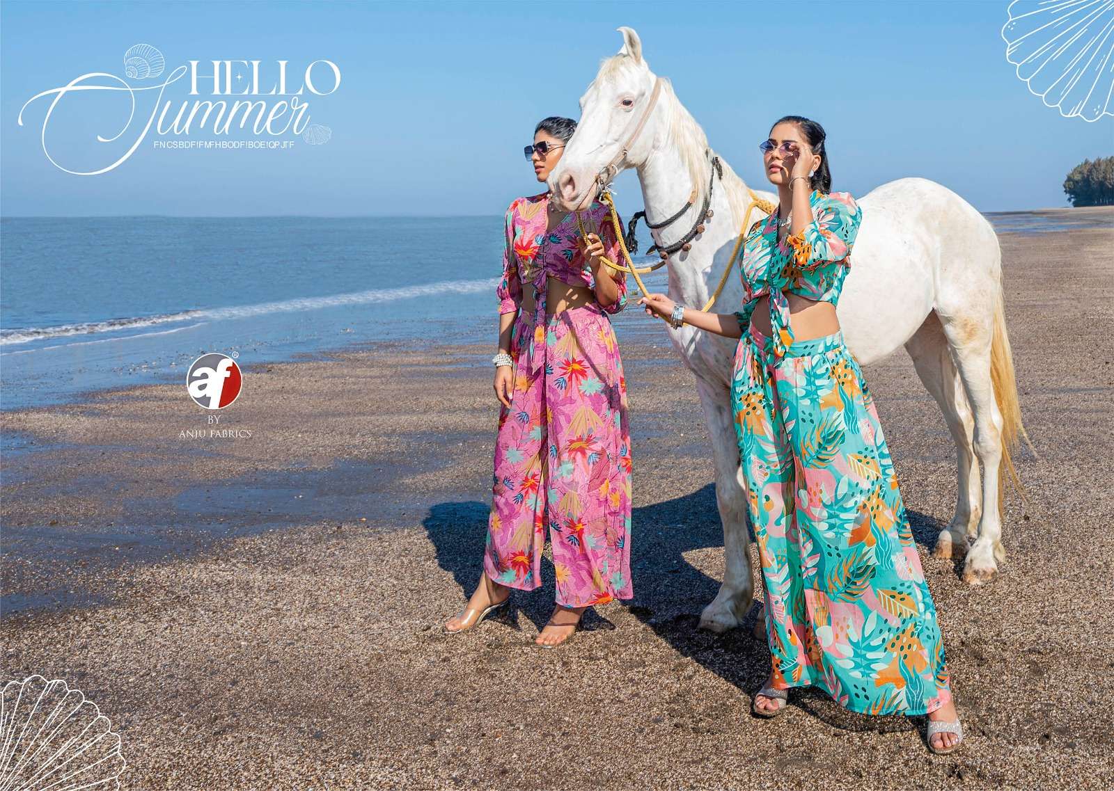 Anju Fabrics Hello Summer Kurti Wholesale catalog