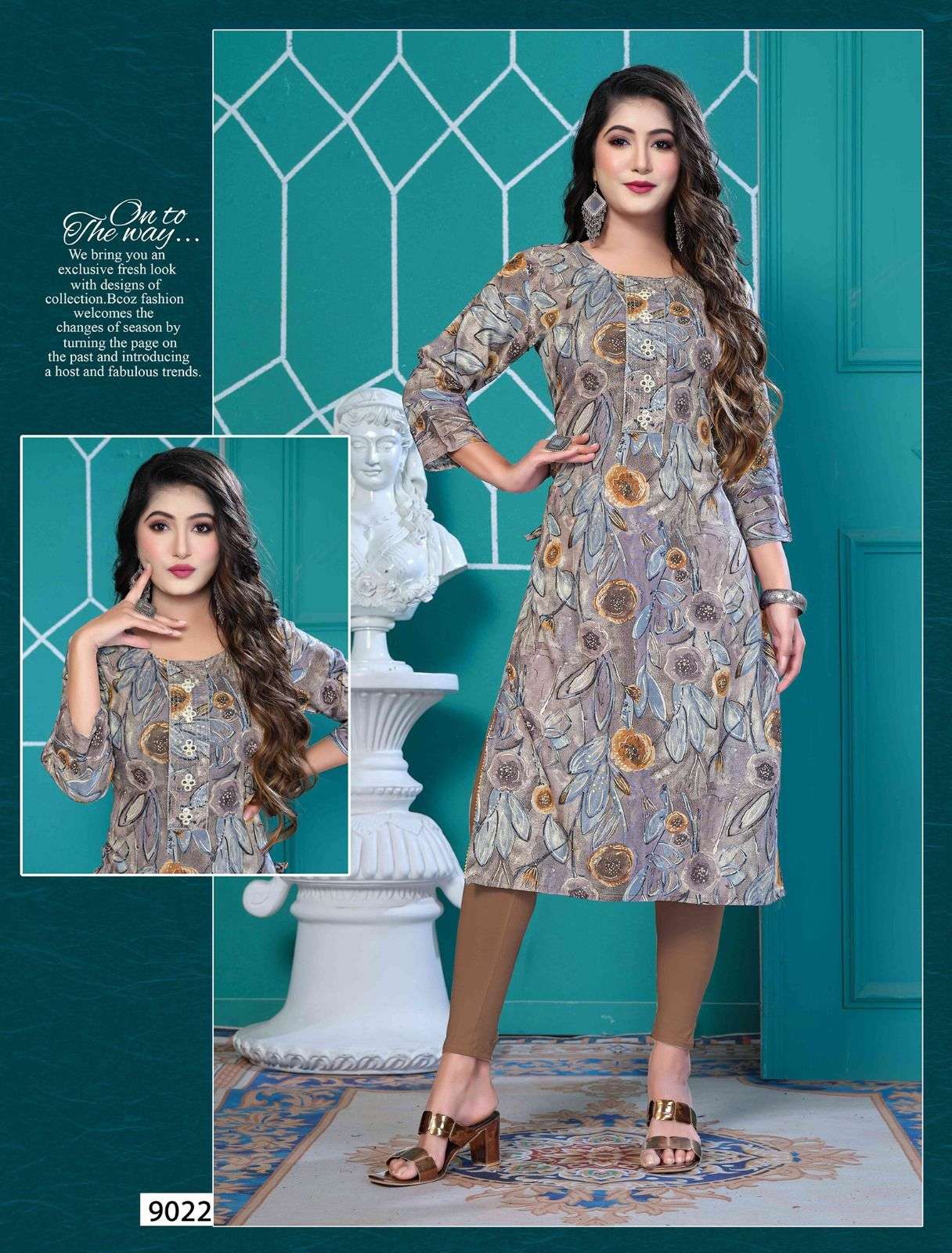 Beauty Gorgeous-2 Kurti Wholesale catalog