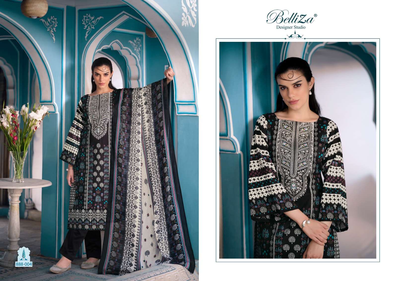 Belliza Naira Vol 40 Cotton Digital Printed Dress Material Wholesale catalog