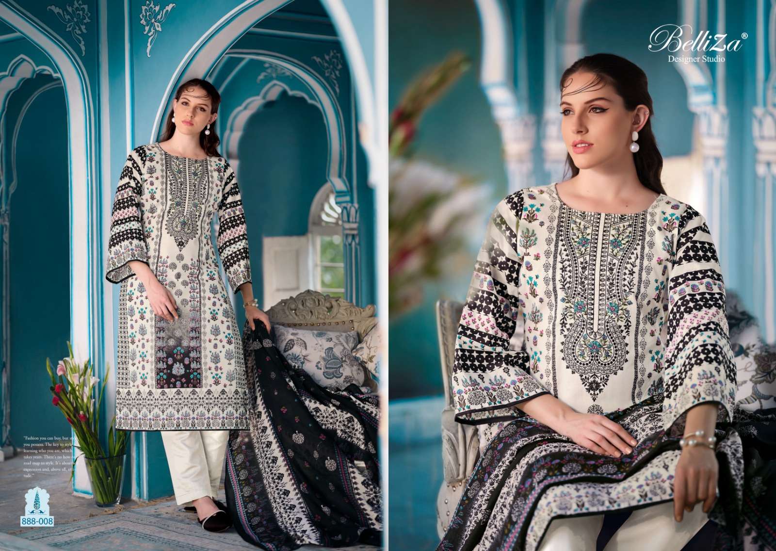 Belliza Naira Vol 40 Cotton Digital Printed Dress Material Wholesale catalog