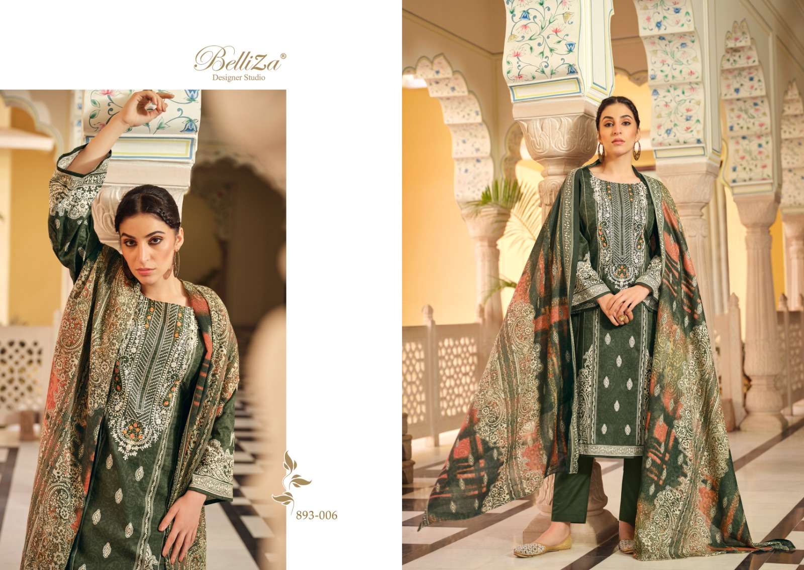 Belliza Naira Vol 41 Cotton Digital Printed Dress Material Wholesale catalog