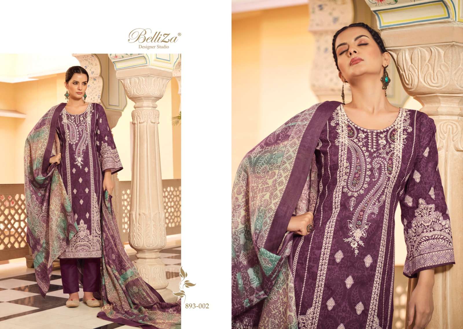Belliza Naira Vol 41 Cotton Digital Printed Dress Material Wholesale catalog
