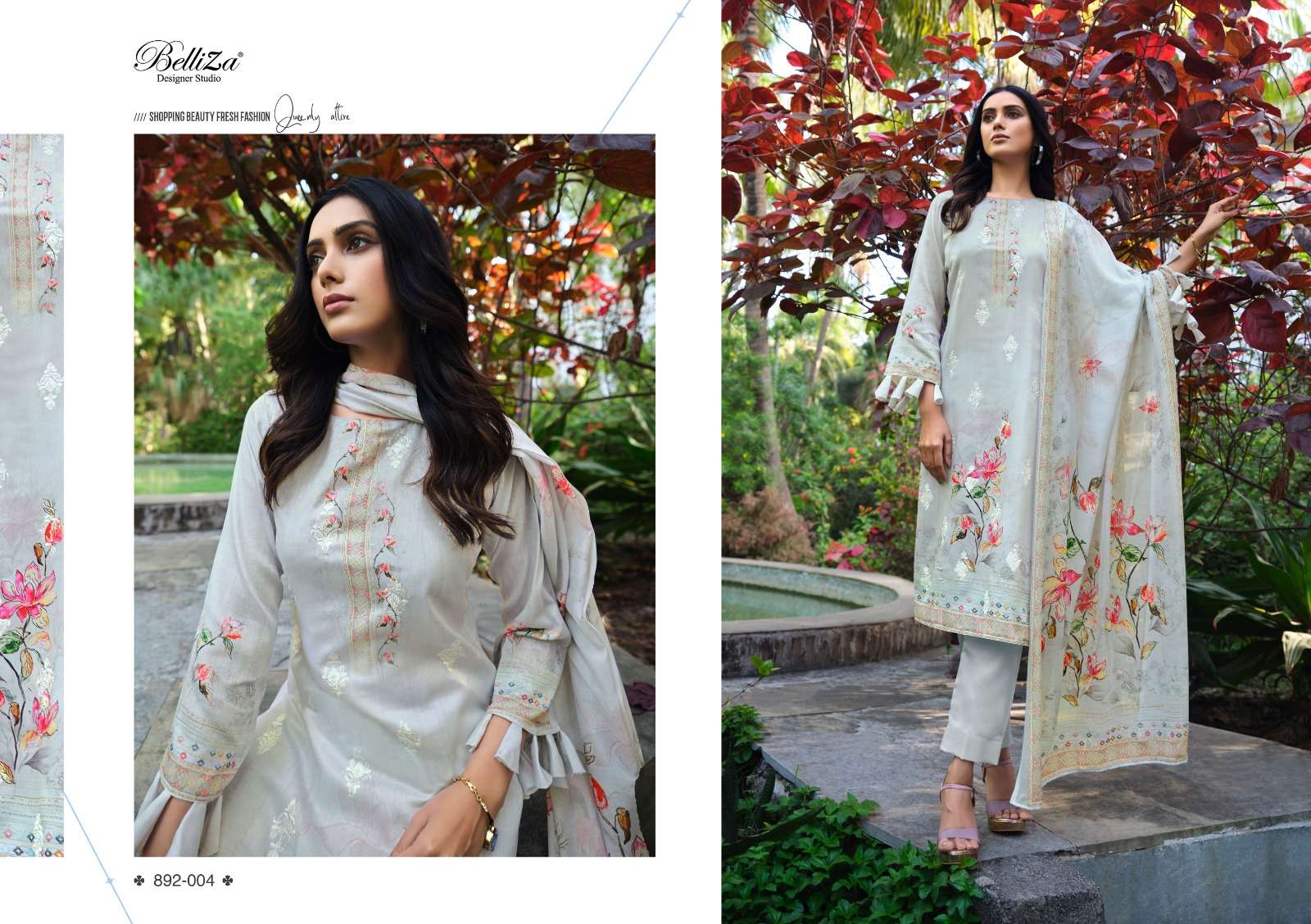 Belliza Veronica Jam Cotton Digital Dress Material Wholesale catalog