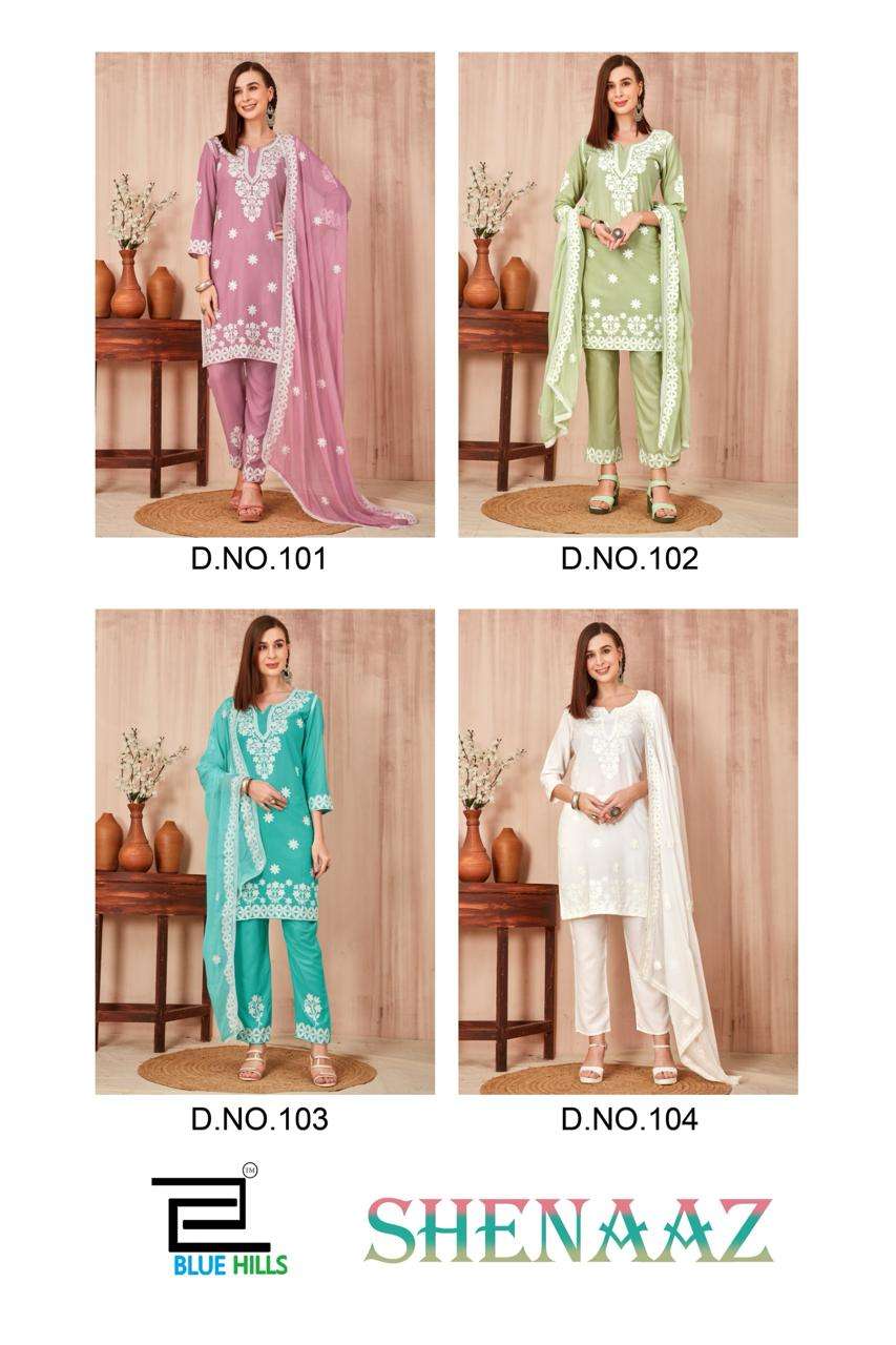 Blue Hills SHENAAZ Kurti Wholesale catalog