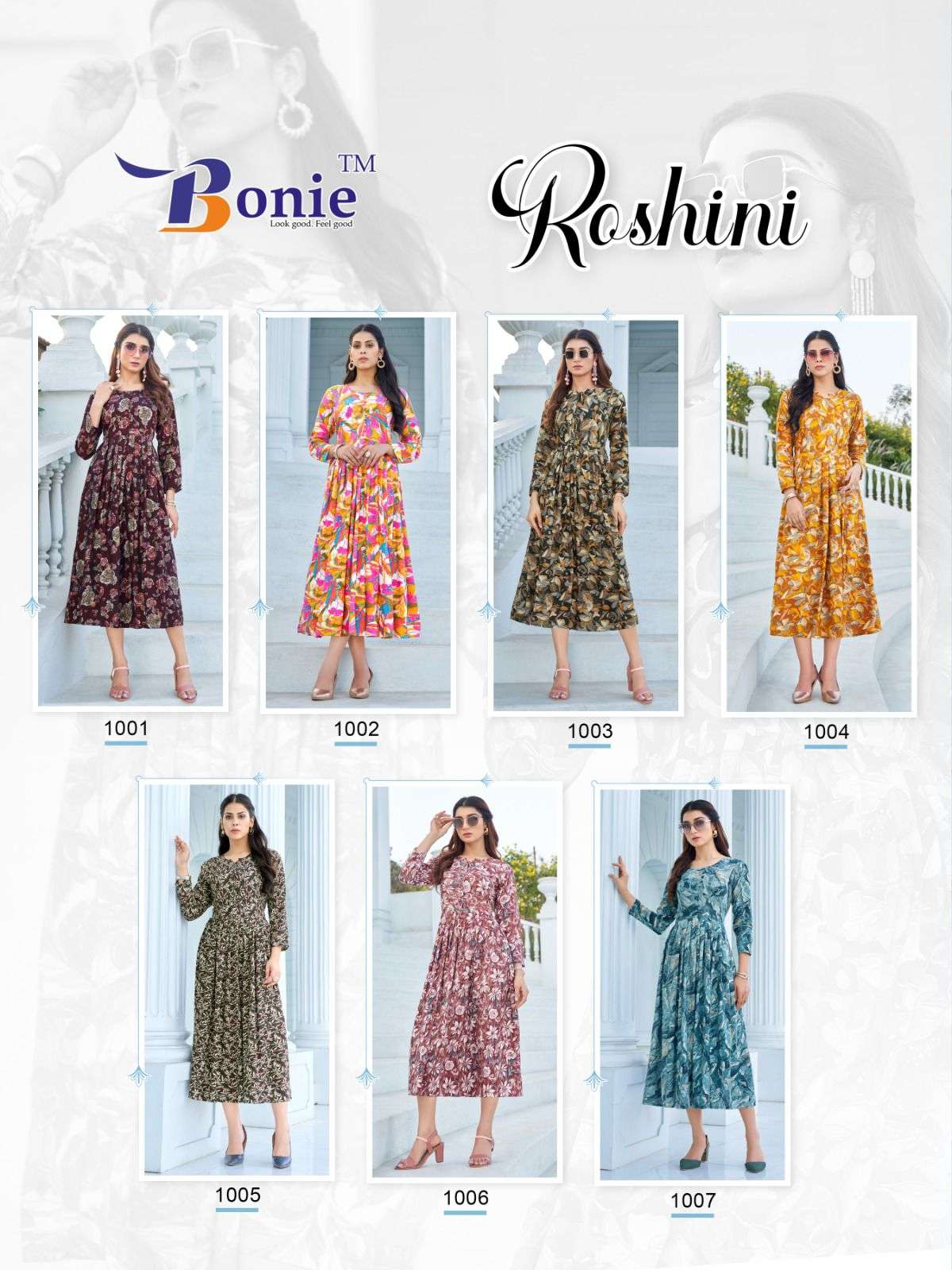 BONIE ROSHINI VOL 1 Kurti Wholesale catalog