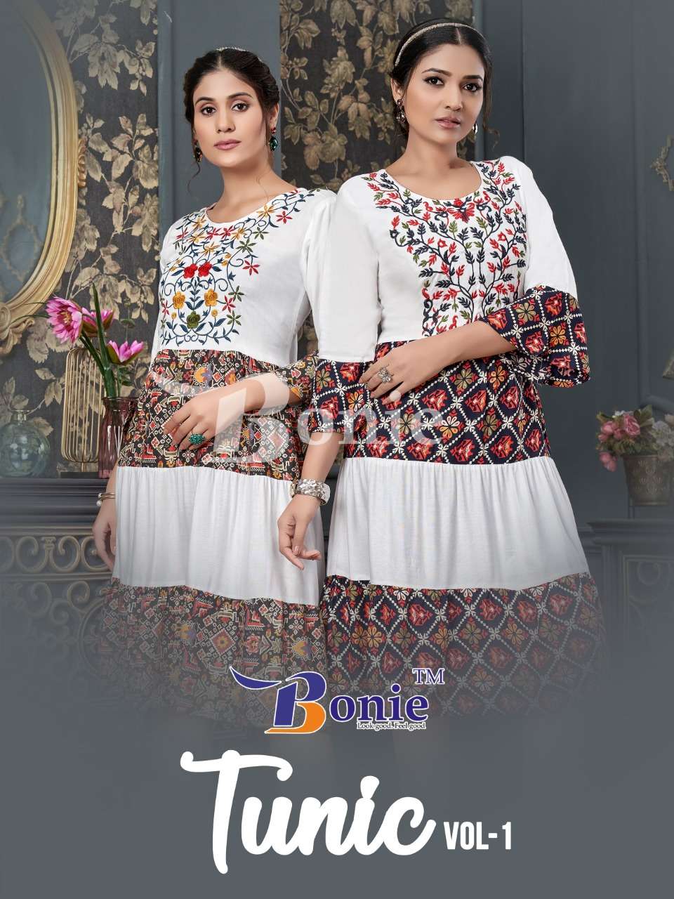 BONIE TUNIC TOPS VOL 1 Kurti Wholesale catalog