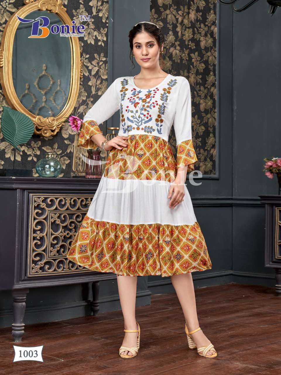 BONIE TUNIC TOPS VOL 1 Kurti Wholesale catalog