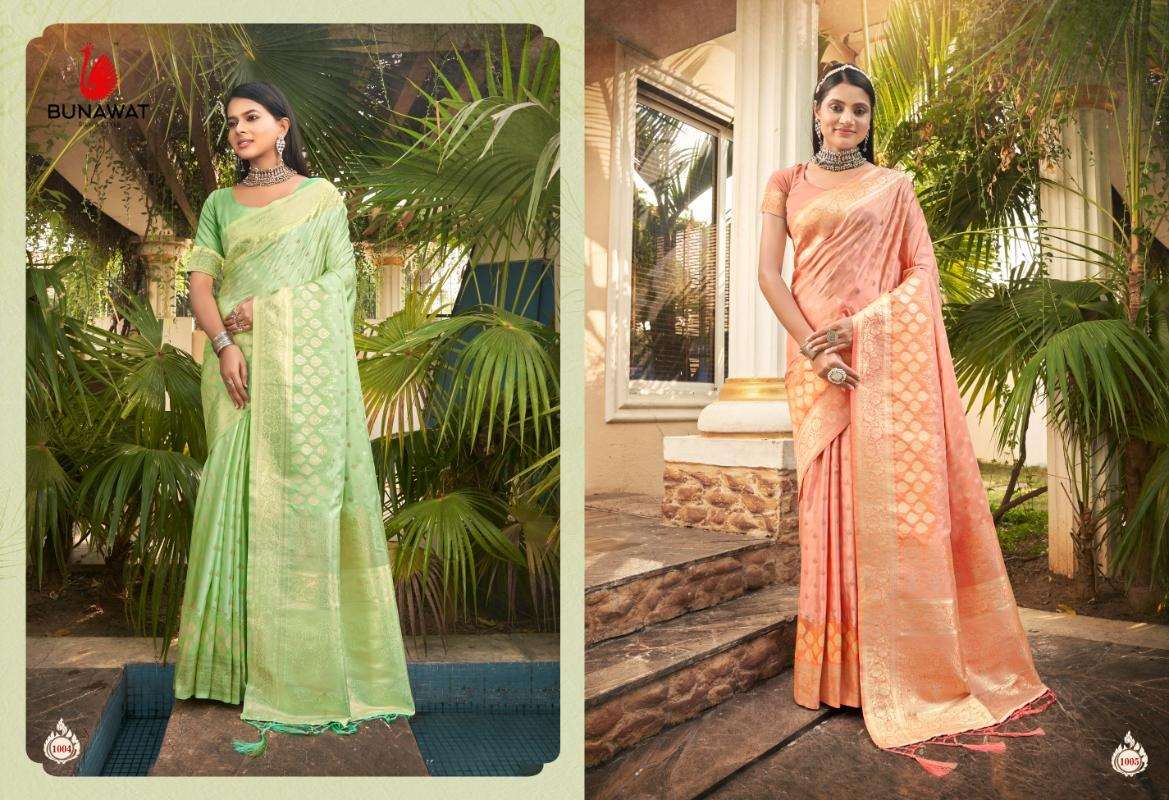 BUNAWAT GULKAND Silk Saree Wholesale catalog