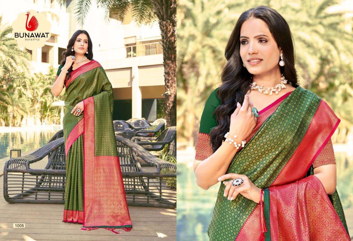 BUNAWAT Mangala Silk Banarasi Silk Saree Wholesale catalog