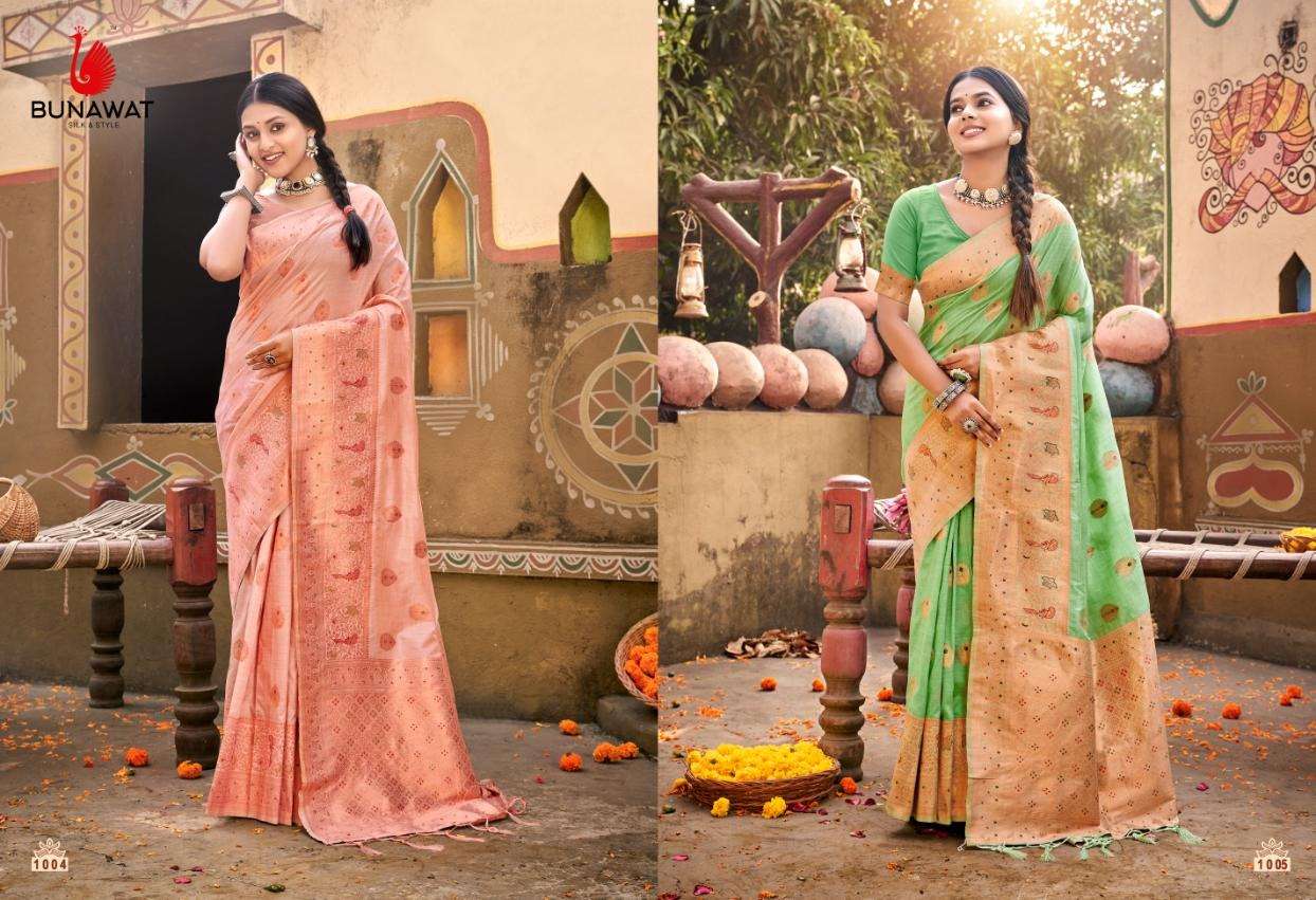 BUNAWAT POSHAK Saree Wholesale catalog