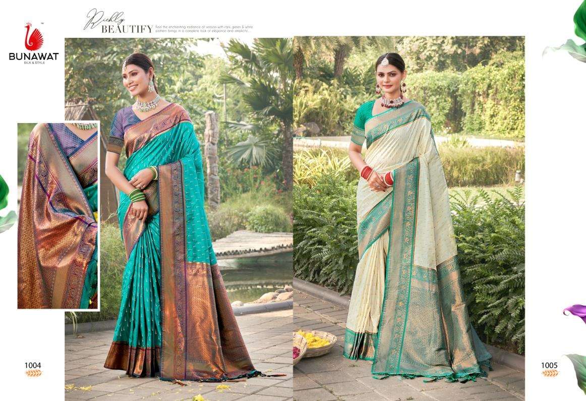 BUNAWAT RUTPRABHA SILK Banarasi Silk Saree Wholesale catalog