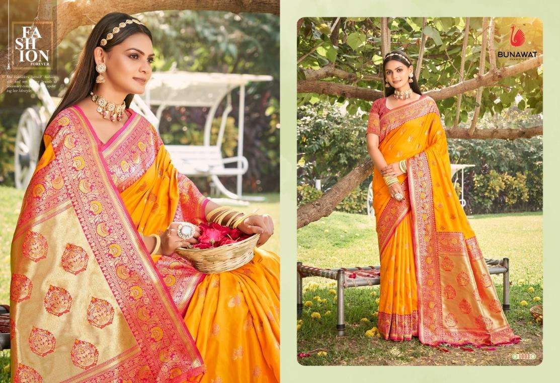 BUNAWAT UNIVERSAL SILK Saree Wholesale catalog