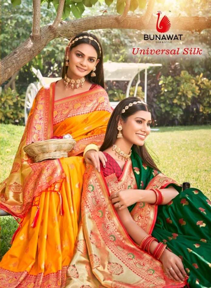 BUNAWAT UNIVERSAL SILK Saree Wholesale catalog