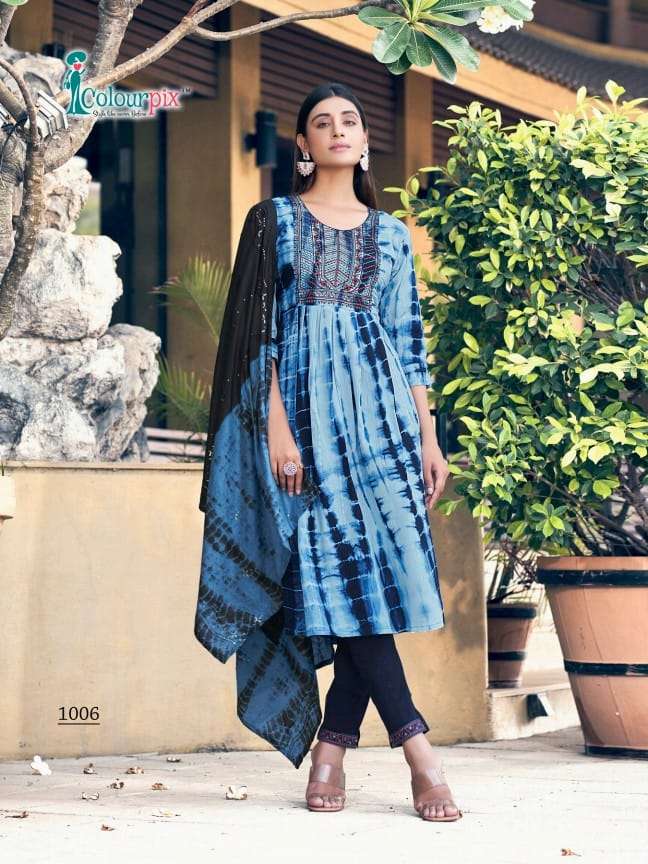 COLOURPIX NOOR VOL.1 Kurti Wholesale catalog