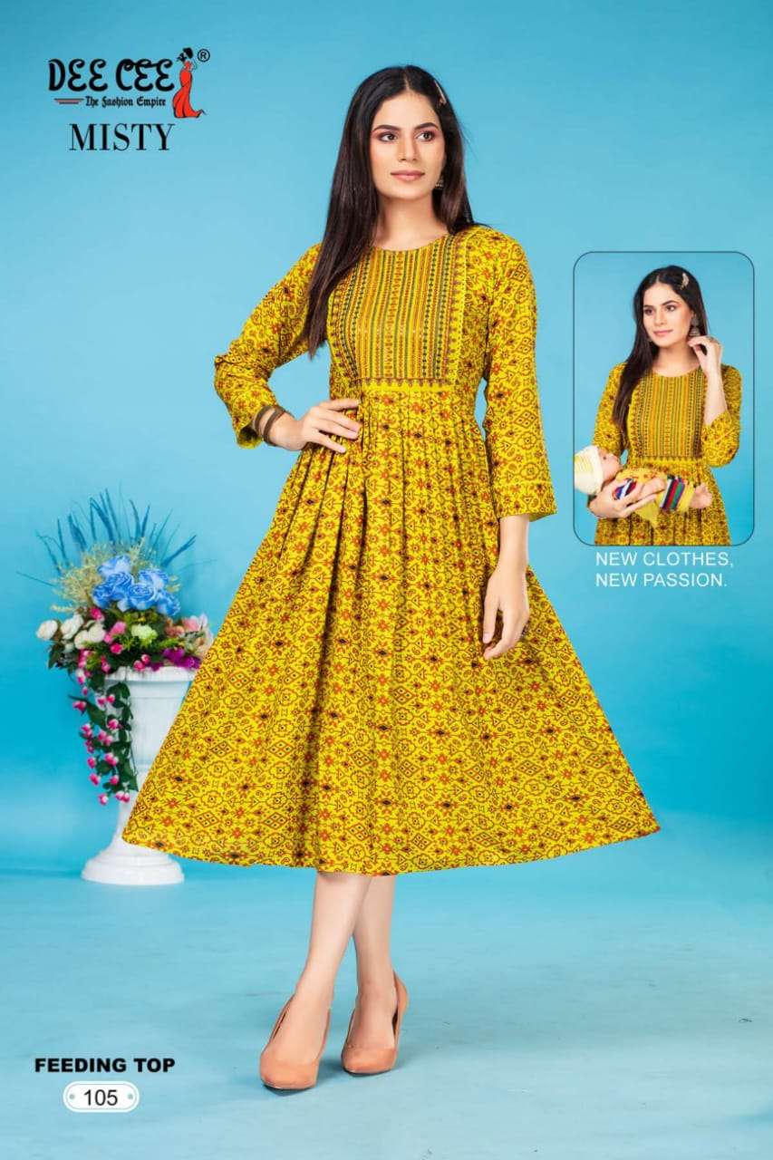 DEECEE MISTY Kurti Wholesale catalog