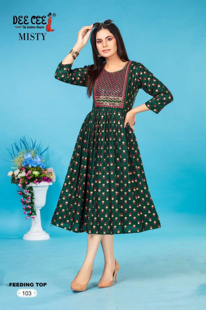 DEECEE MISTY Kurti Wholesale catalog