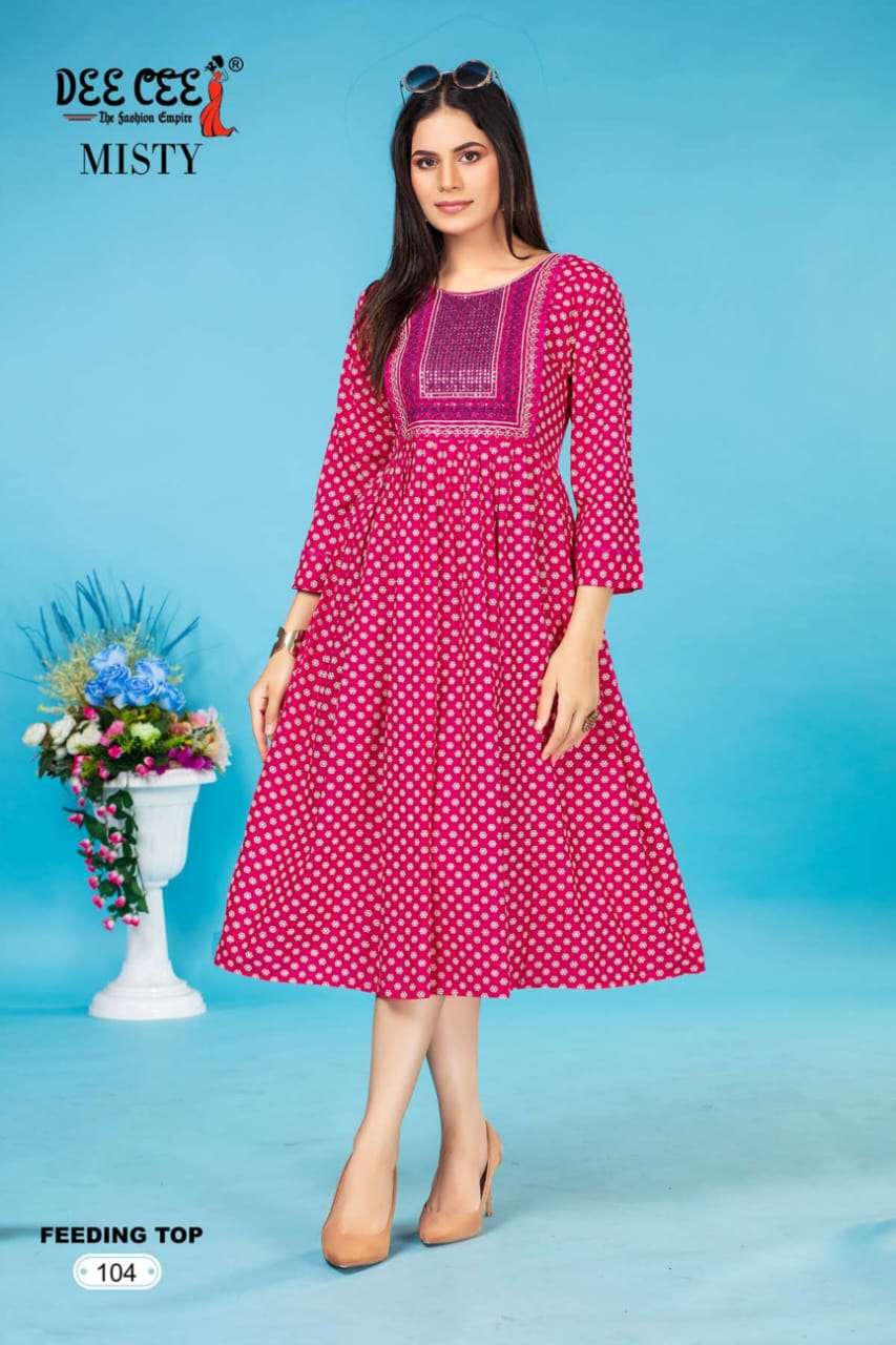 DEECEE MISTY Kurti Wholesale catalog