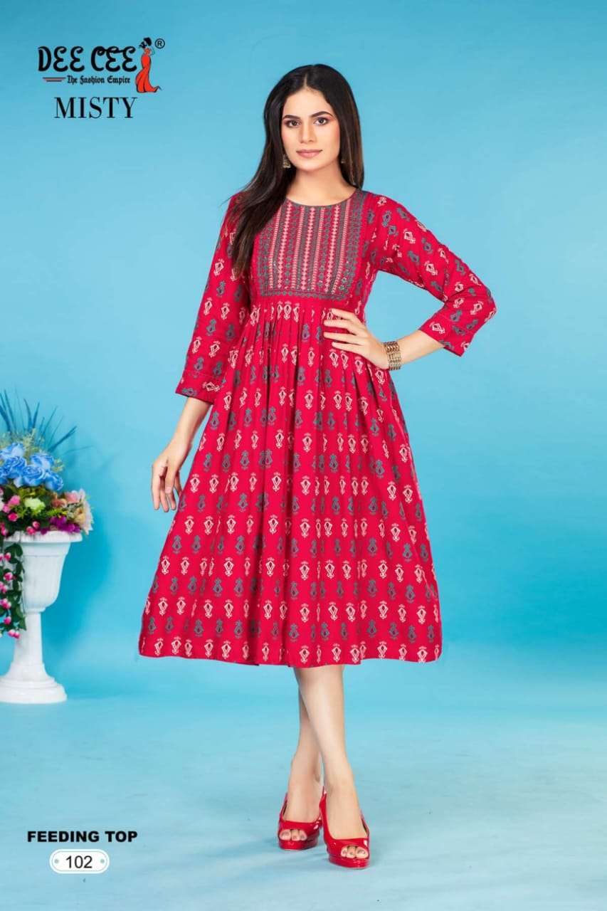 DEECEE MISTY Kurti Wholesale catalog