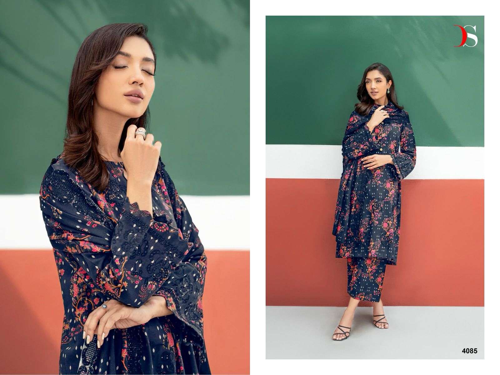 Deepsy Aniq 24 Chiffon Dupatta Salwar Kameez Wholesale catalog