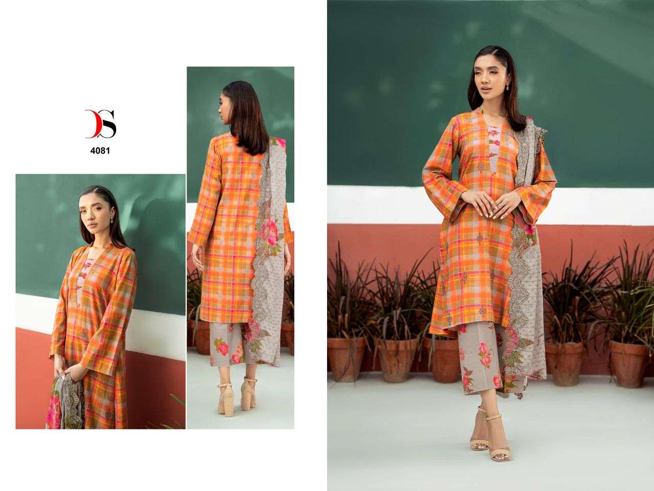 Deepsy Aniq 24 Cotton Dupatta Salwar Suit Wholesale catalog