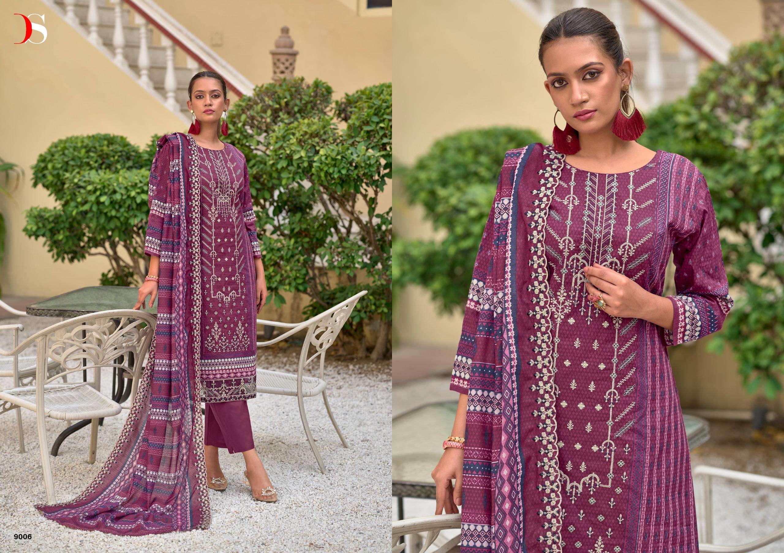 Deepsy Bin Saeed 9 Lawn Collection Salwar Kameez Wholesale catalog