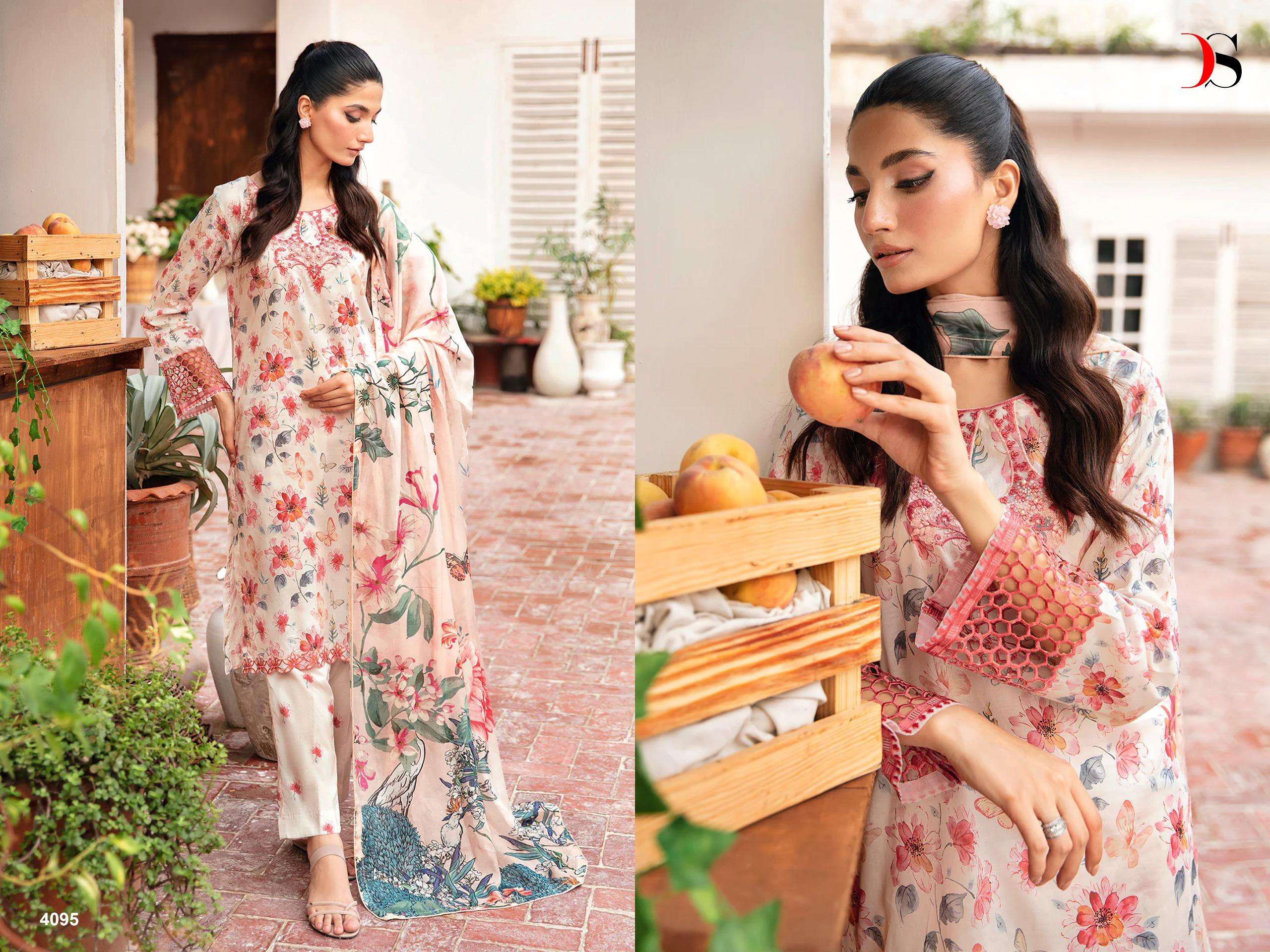 Deepsy Ramsha Rangrez 24 Chiffon Dupatta Salwar Suits Wholesale catalog