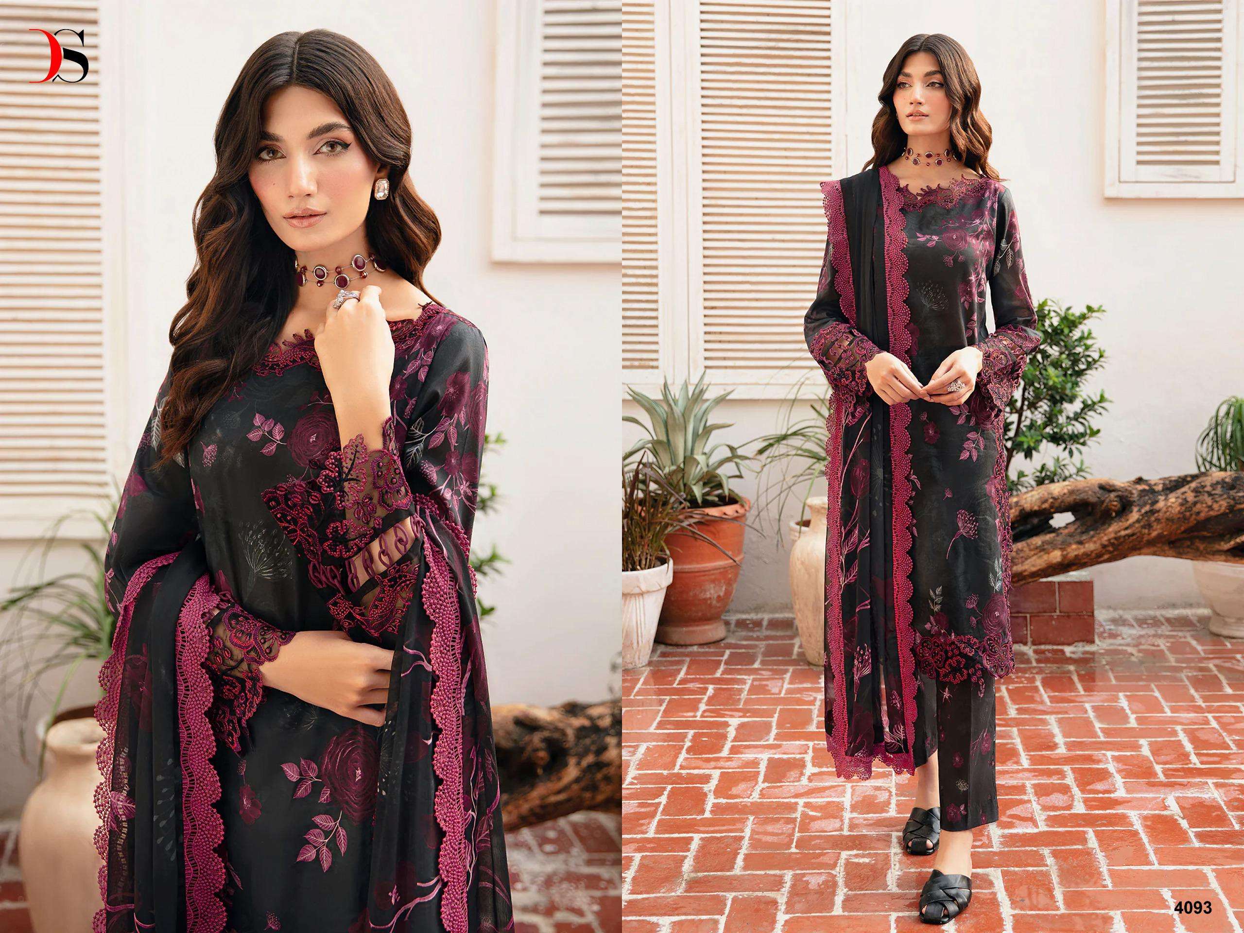 Deepsy Ramsha Rangrez 24 Cotton Dupatta Salwar Suits Wholesale catalog