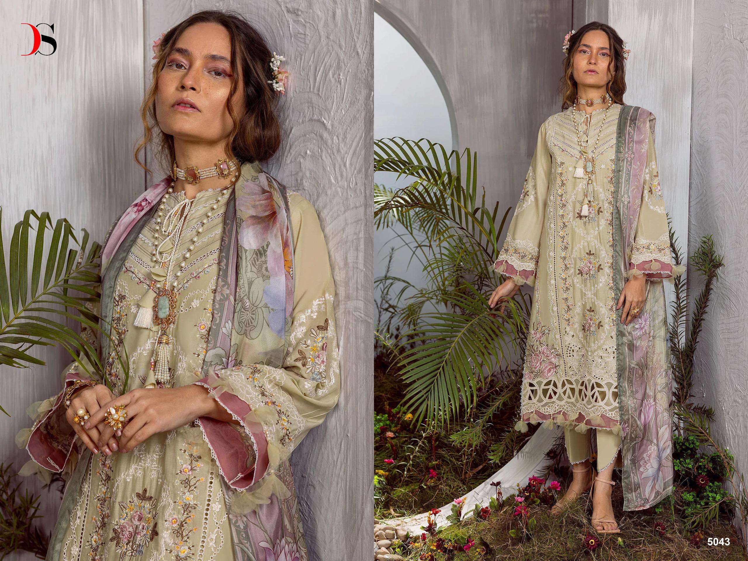 Deepsy Sana Safinaz Lawn 24 Embroidered Pakistani Suit Wholesale catalog