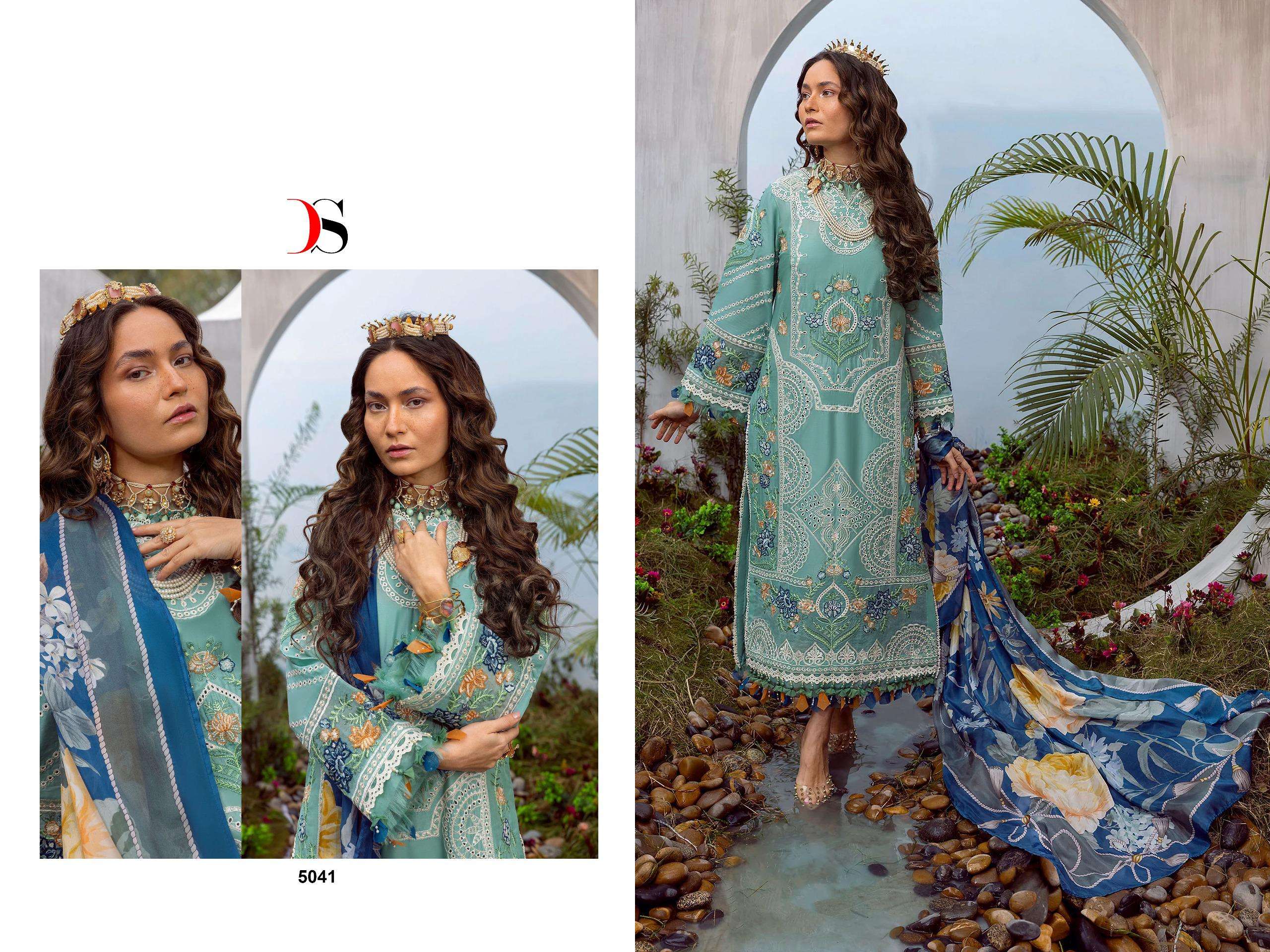 Deepsy Sana Safinaz Lawn 24 Embroidered Pakistani Suit Wholesale catalog