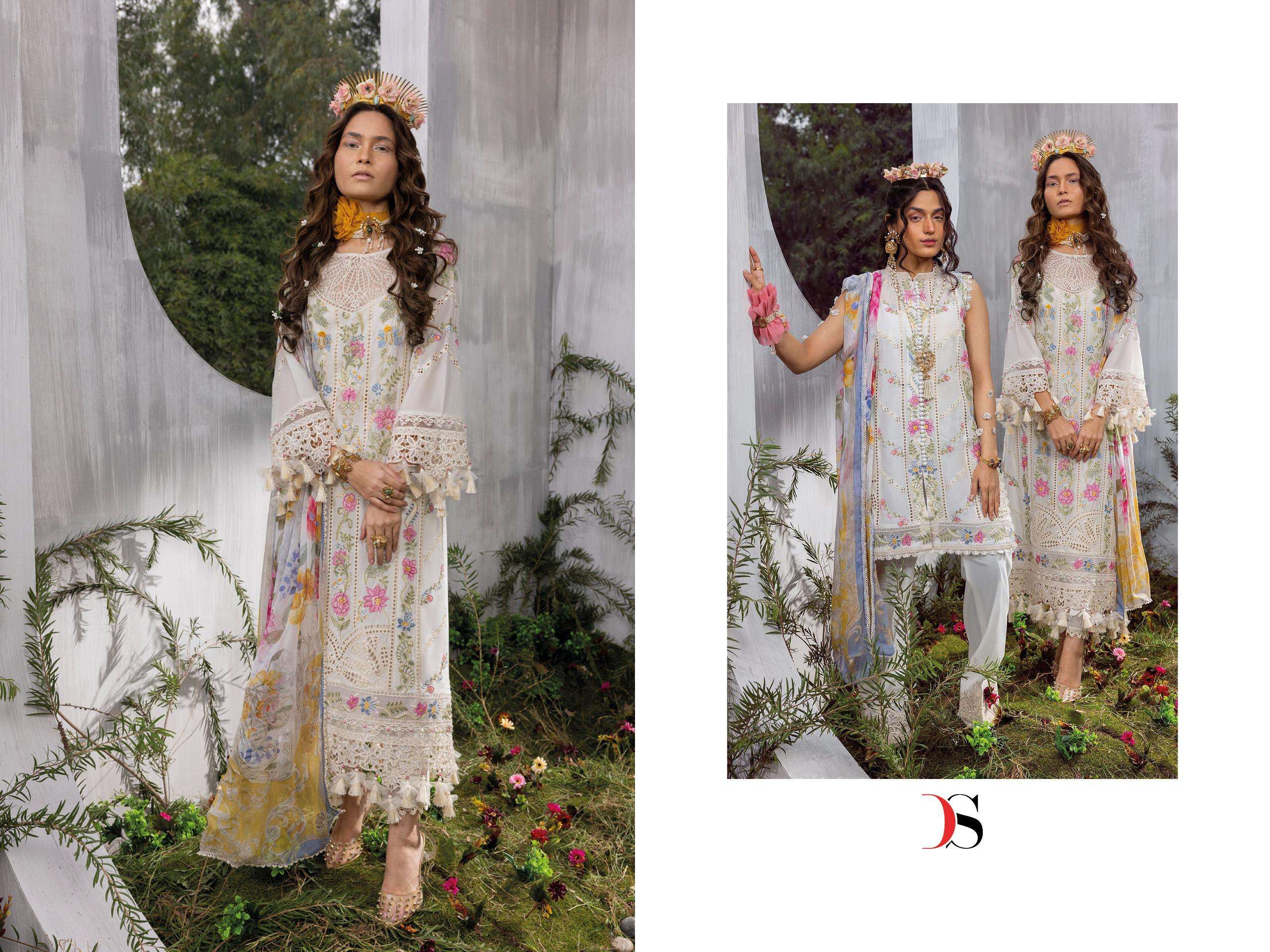 Deepsy Sana Safinaz Lawn 24 Embroidered Pakistani Suit Wholesale catalog