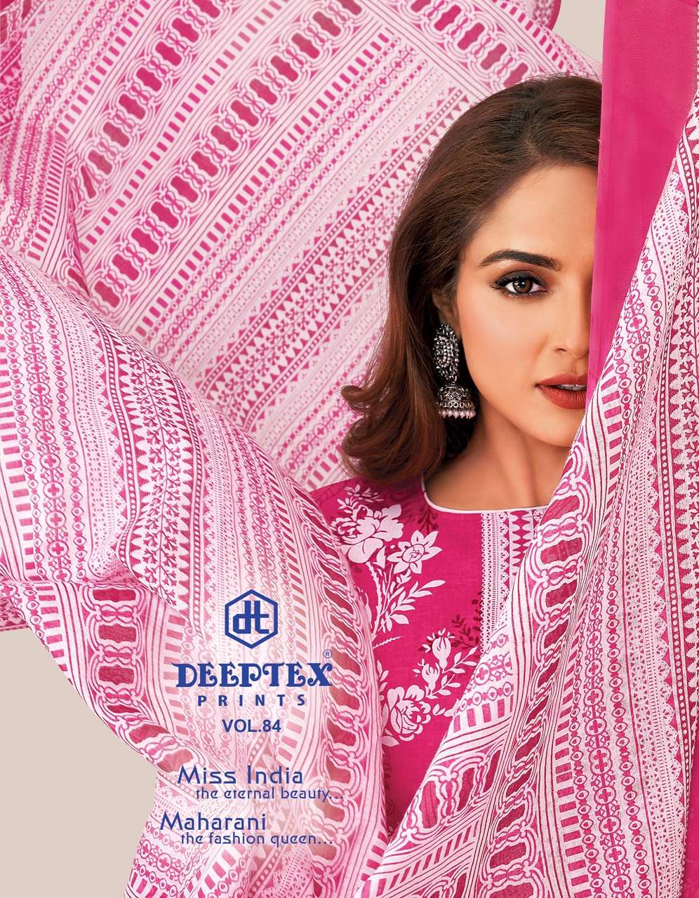 Deeptex Miss India vol-84- Dress Material Wholesale Catalog