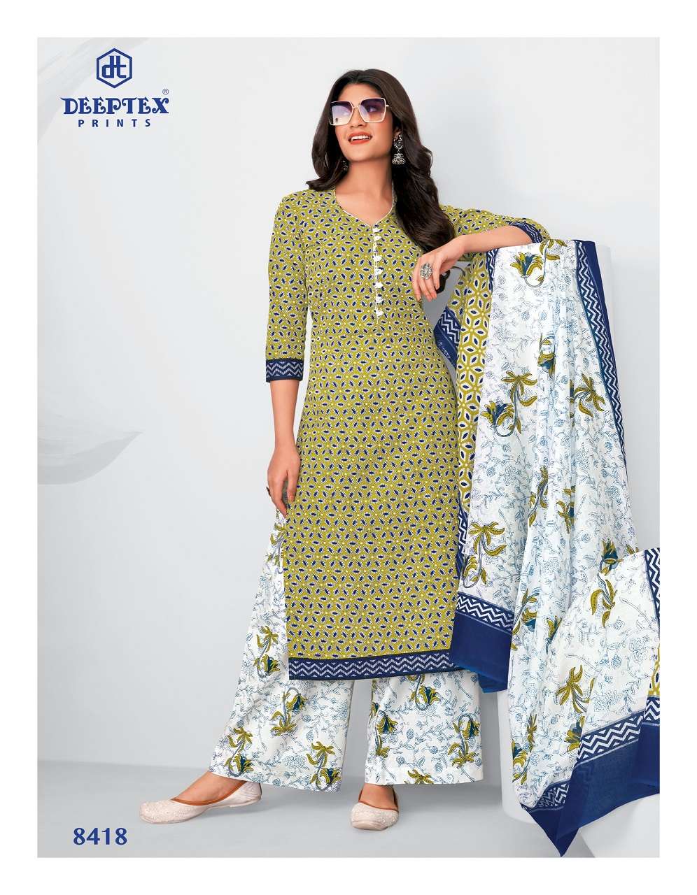 Deeptex Miss India vol-84- Dress Material Wholesale Catalog