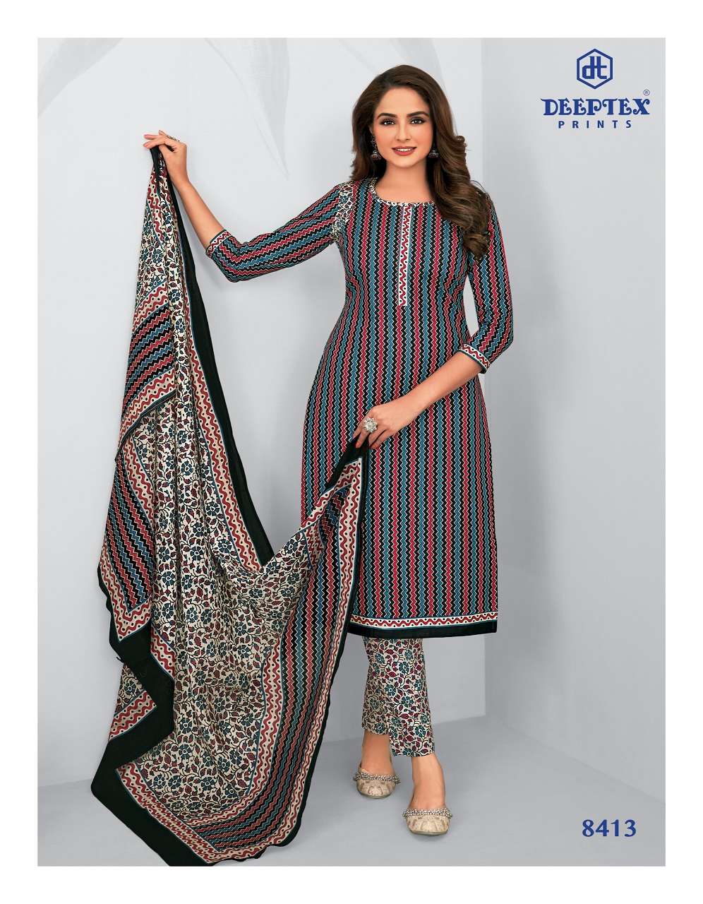 Deeptex Miss India vol-84- Dress Material Wholesale Catalog