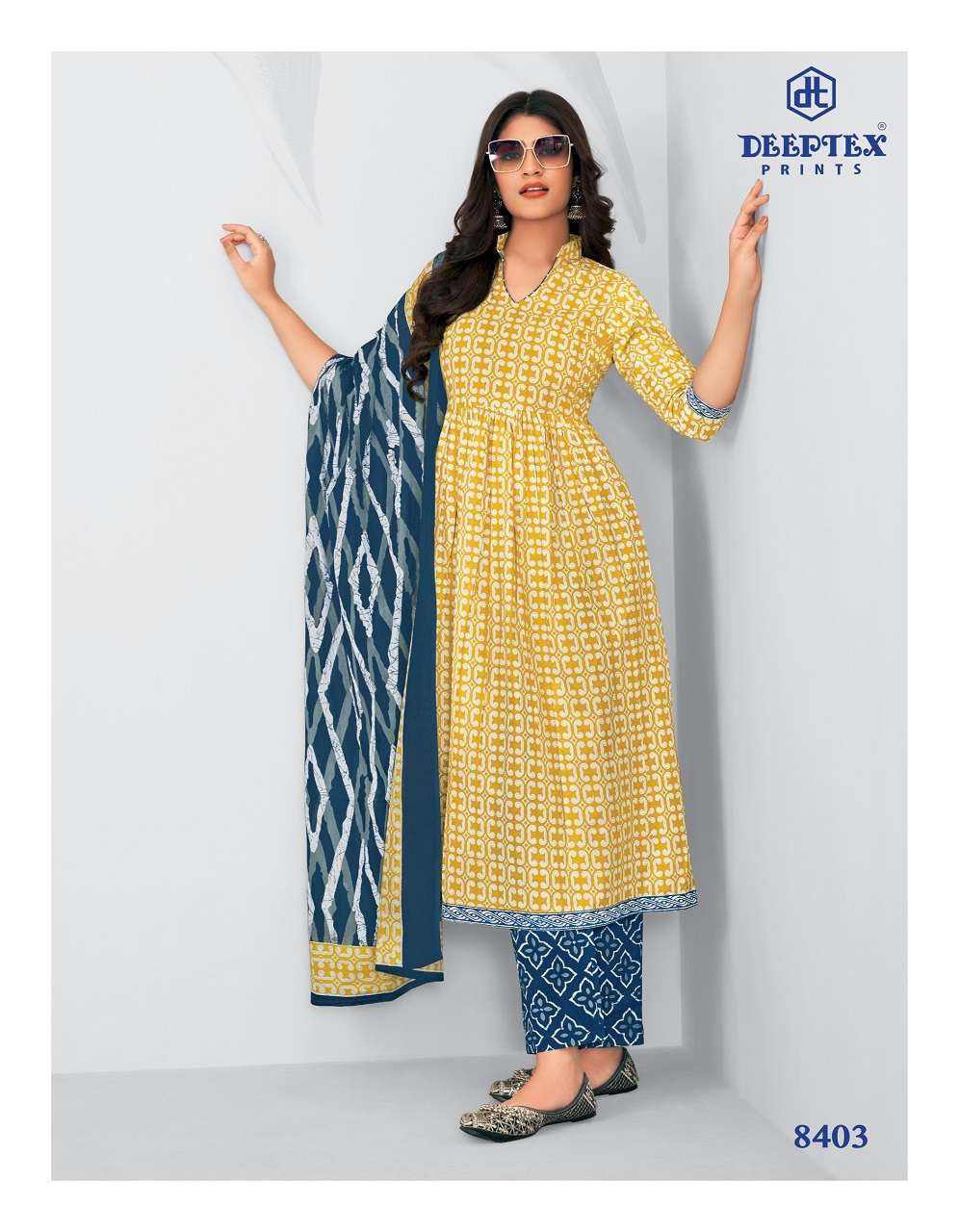 Deeptex Miss India vol-84- Dress Material Wholesale Catalog