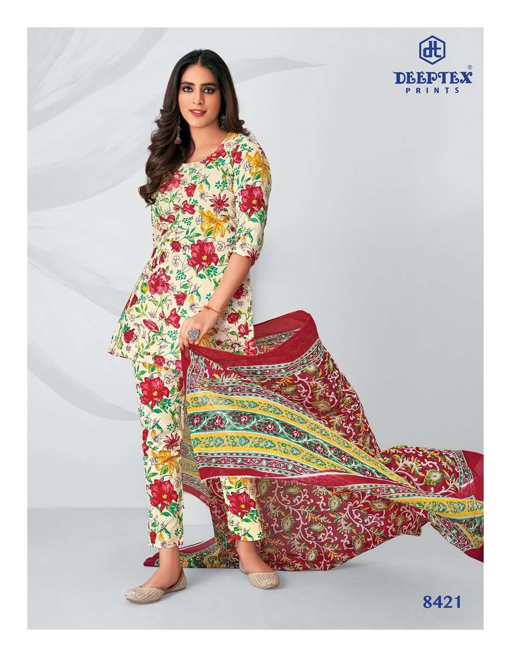 Deeptex Miss India vol-84- Dress Material Wholesale Catalog